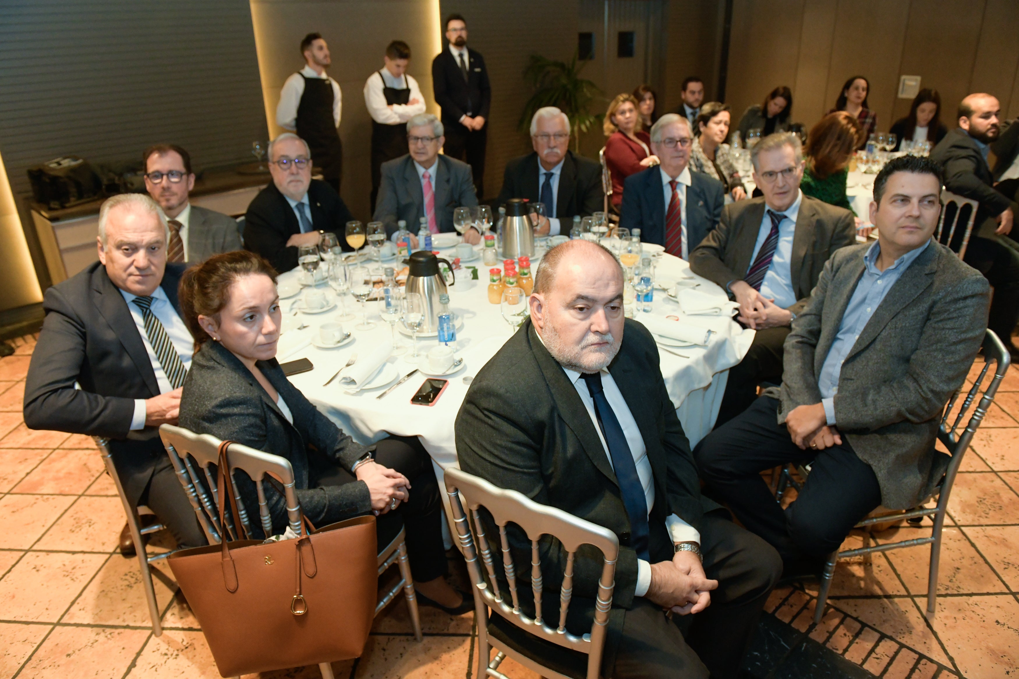 Virginia Ingelmo (Rubi 5), Atilano Ingelmo (gerente Rubi 5), Ismael Pérez (delegado territorial ONCE), Juan Useros (presidente del Club de Empresas), Jesús Gerbolés (auditor), Javier Díaz (presidente de la Asociación Española de la Biomasa), Armando Reinoso (Fundación Juan Soñador), Jorge Cabezas Prieto (economista), Francisco Zarzuela (Zarzuela), Julio González (delegado El Norte en Palencia).