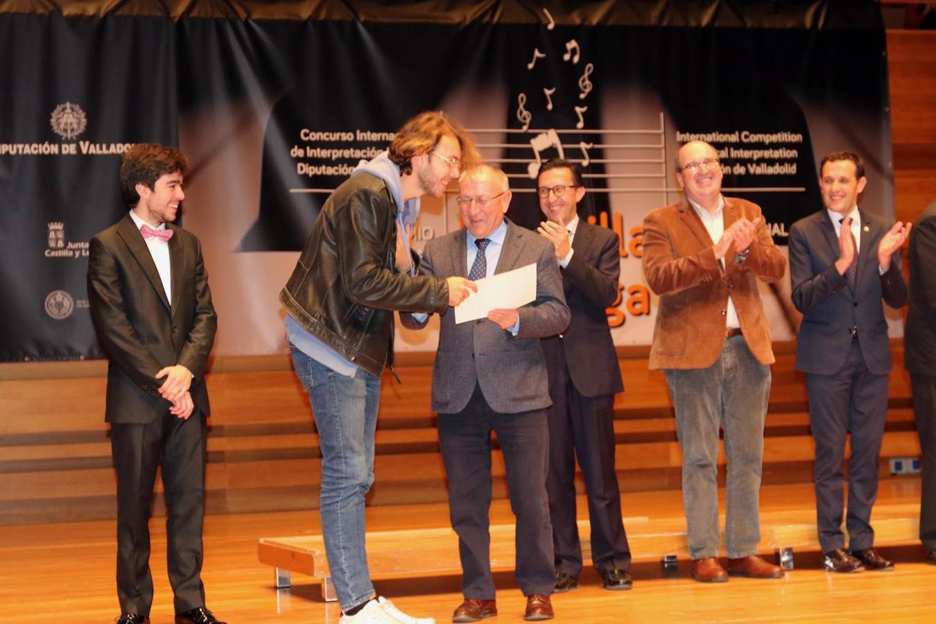 Entrega del Premio Frechilla-Zuloaga de piano. 