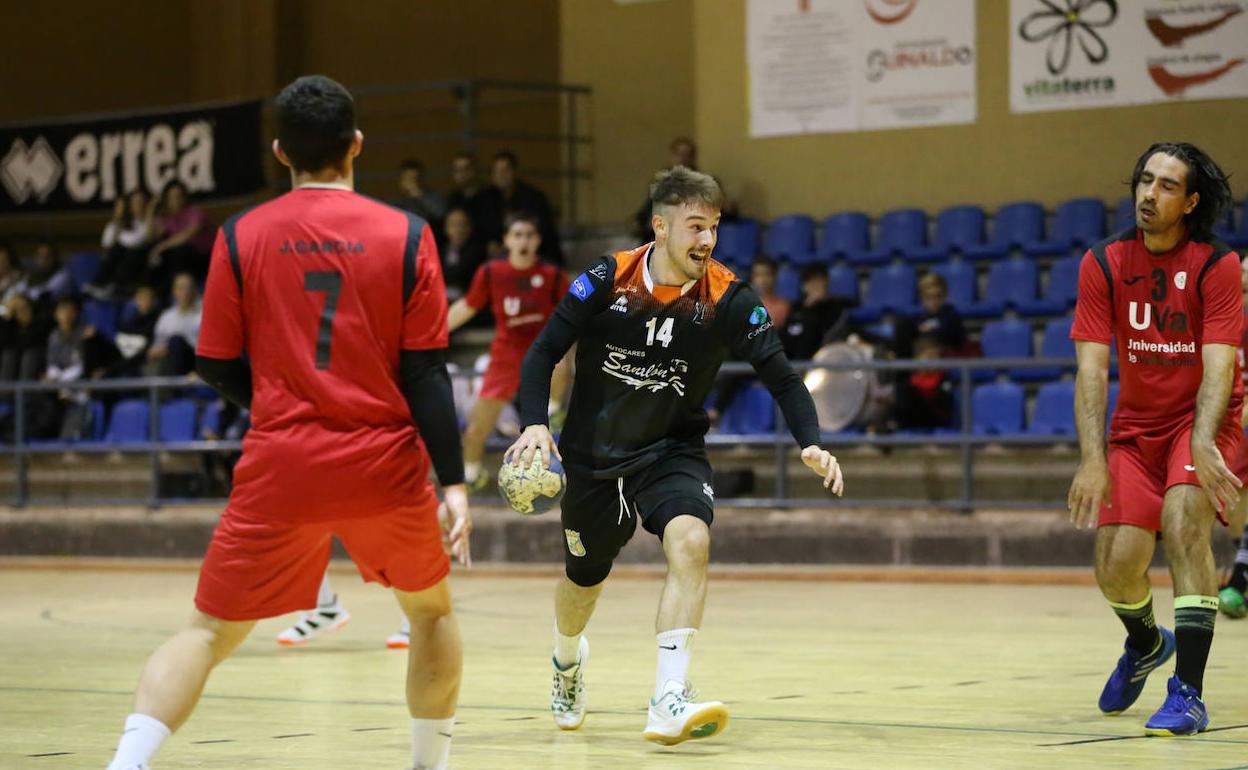 Nacho Alonso, en un partido anterior. 