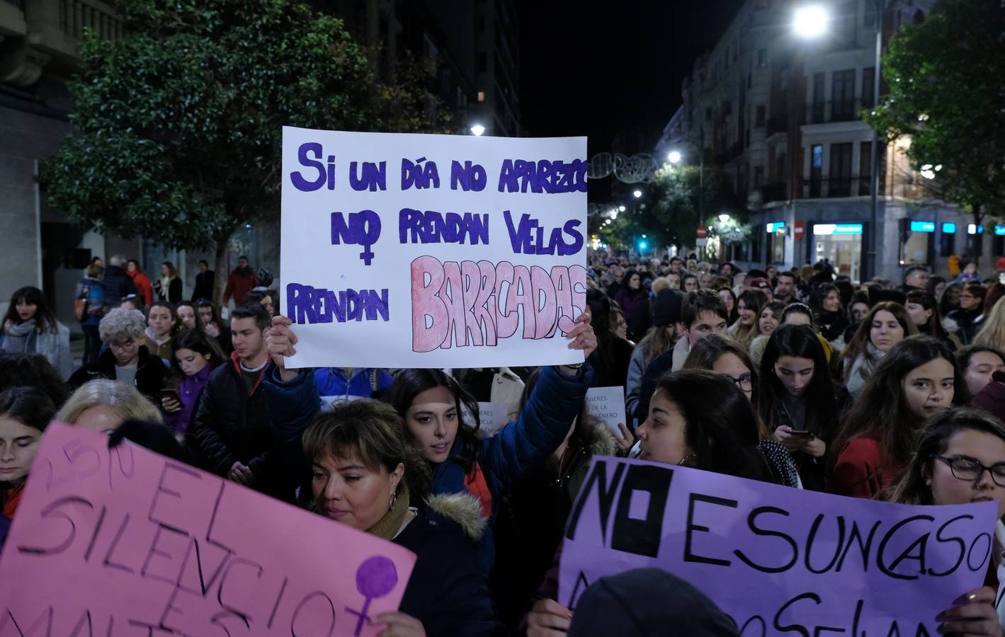 Más de 2.000 personas salieron hoy a las calles del centro de la ciudad convocadas por la Coordinadora de Mujeres 