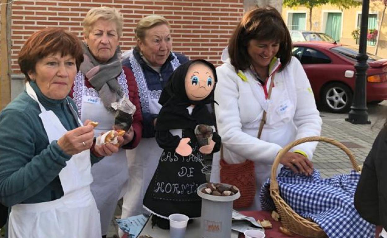 Participantes en la cita otoñal en Hornillos.