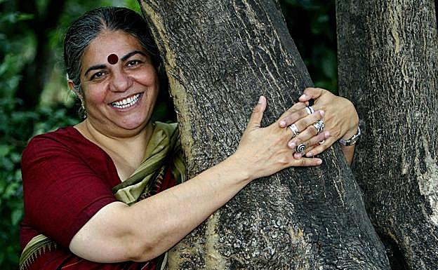 Vandana Shiva. 