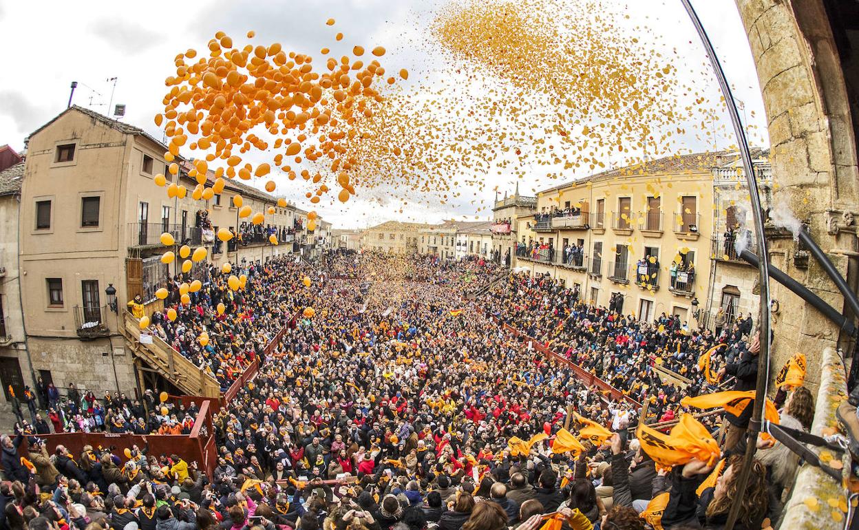 Campanazo de los carnavales de Ciudad Rodrigo.