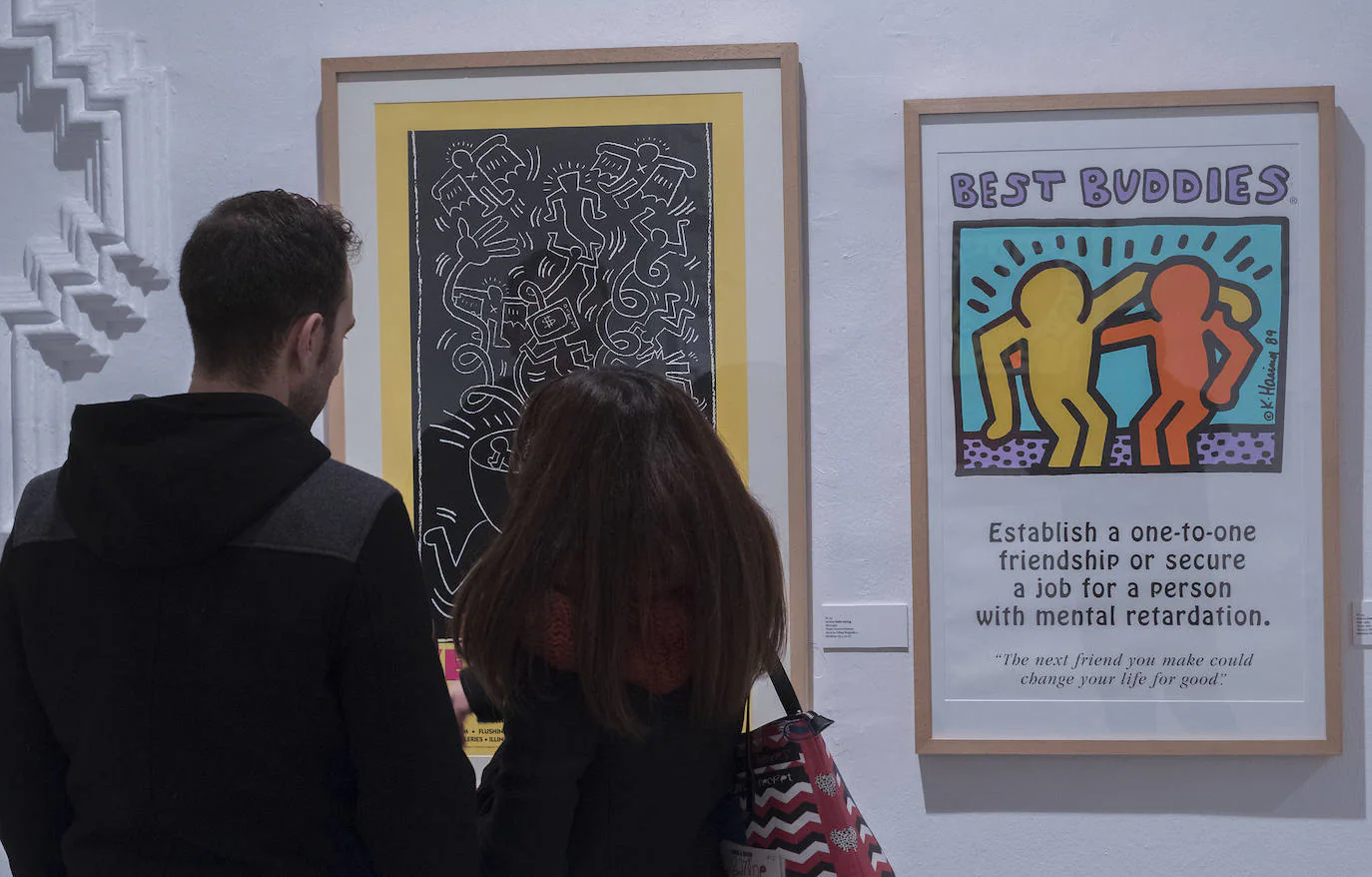 La sala de exposiciones de La Pasión acoge la muestra 'Arte para todos' de Keith Haring.