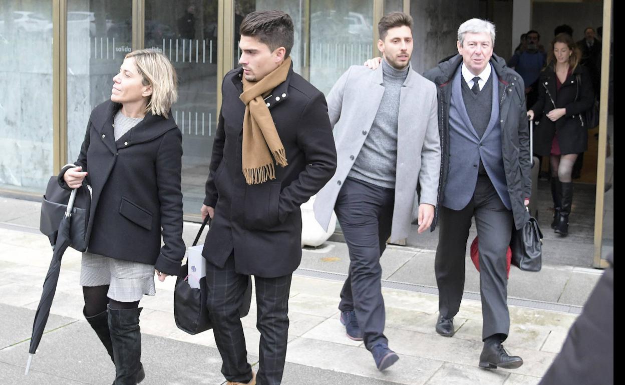 Los exjugadores de la Arandina apelan a su inocencia y afirman ser víctimas de una «denuncia falsa»