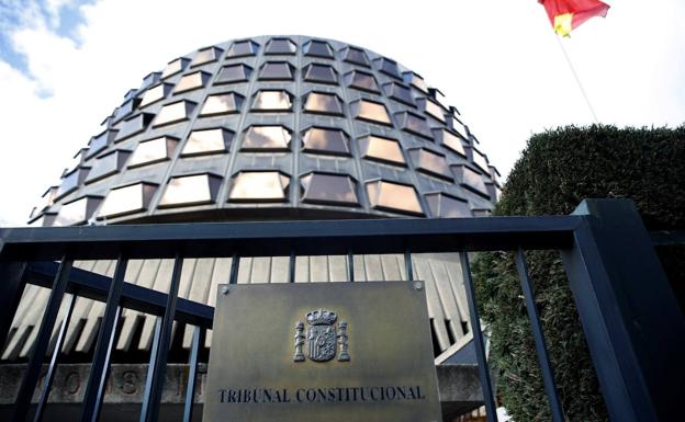 Sede del Tribunal Constitucional, que anuló la moción independentista en Cataluña.