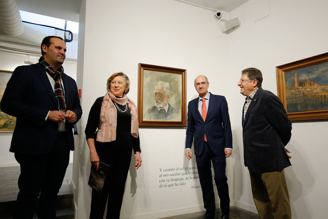 Exposición de Josefina Pérez de la Torre en La Salina de Salamanca.