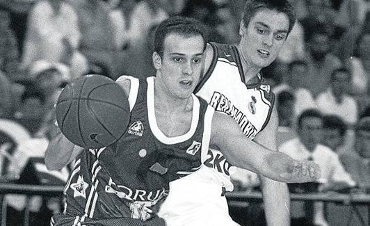 Carles Marco en su debut en ACB. 