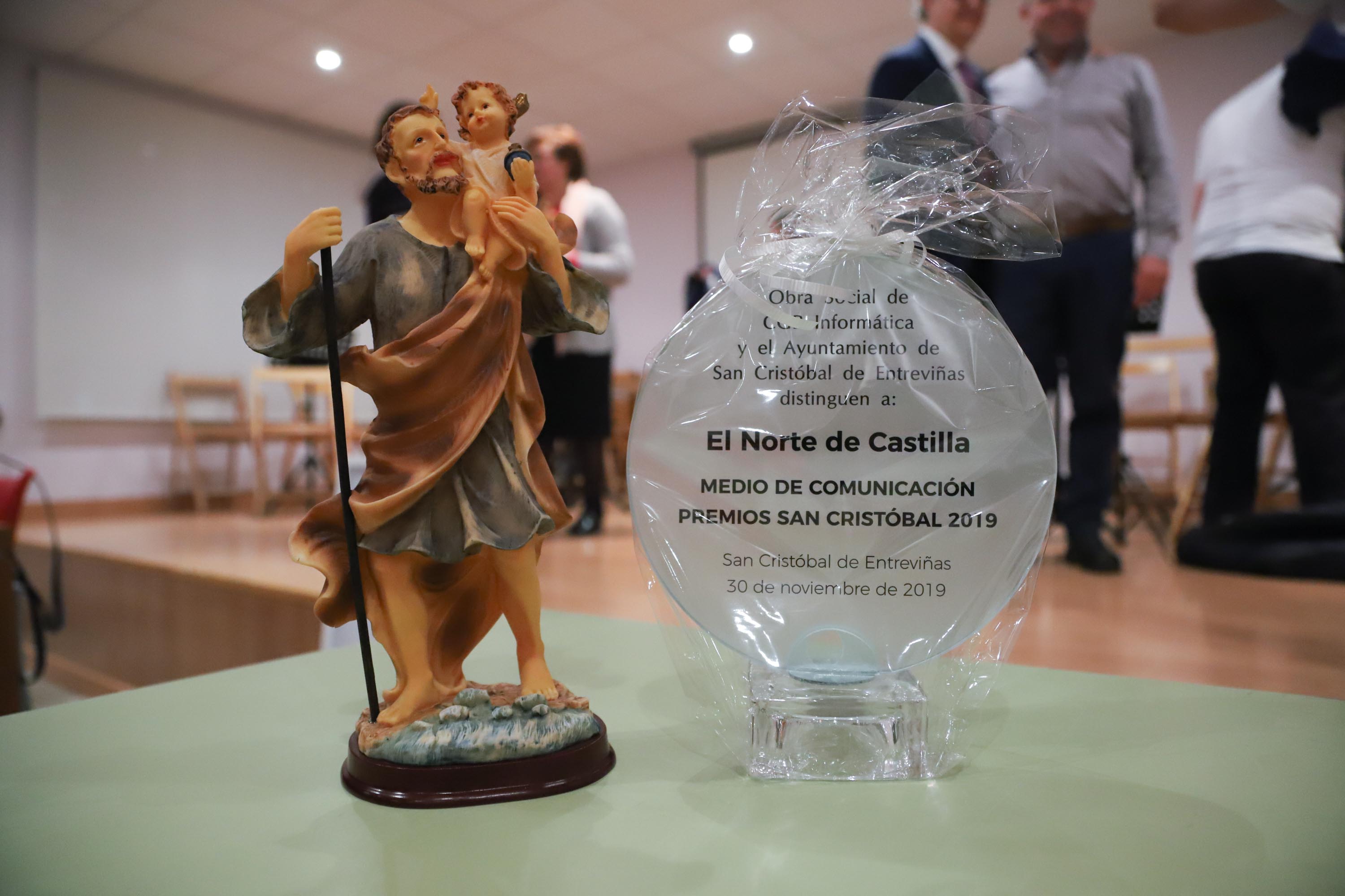 Premios San Cristóbal 2019, organizados por CGB Informática. 