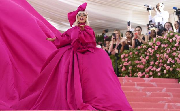 Lady Gaga en la Gala MET