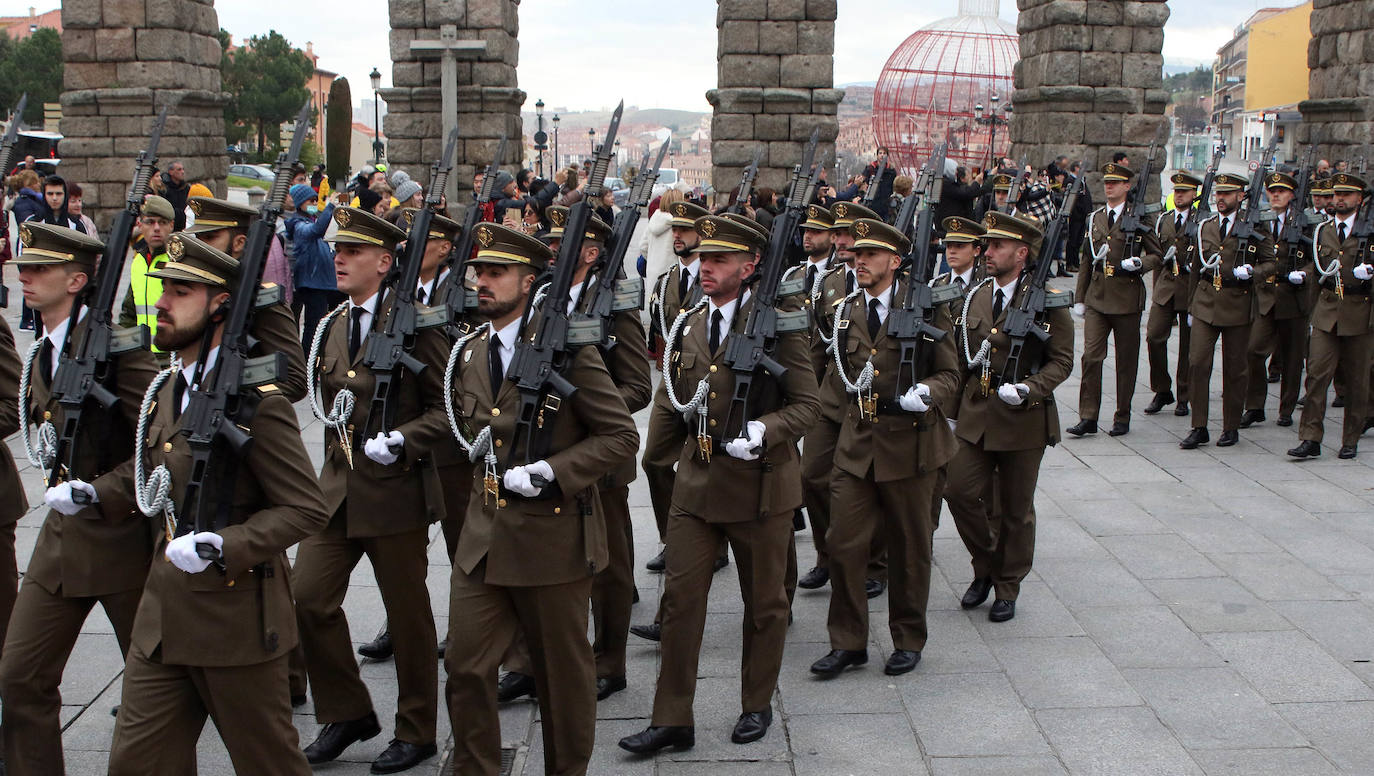 Los artilleros de Segovia celebran Santa Bárbara 