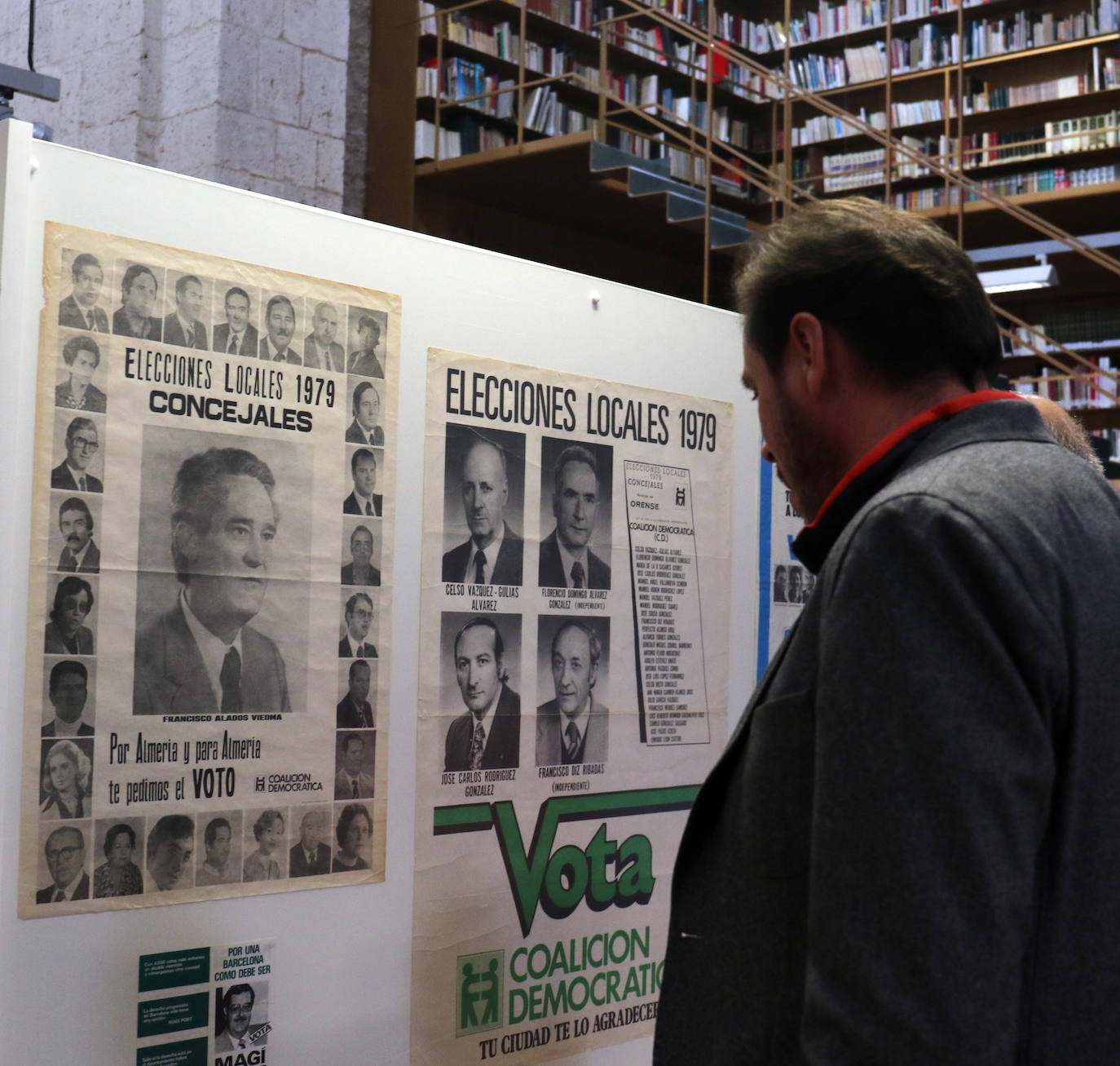 El Archivo Municipal acoge la exposición '40 años de democracia en Valladolid'. Rememora con fotografías, documentos y propaganda las elecciones municipales del 3 de abril de 1979. 