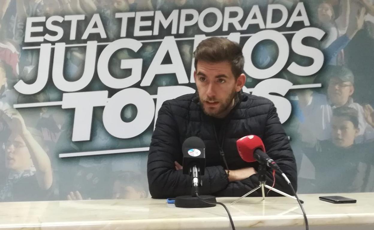 Pablo Cortés, entrenador del filial del Salamanca CF UDS.