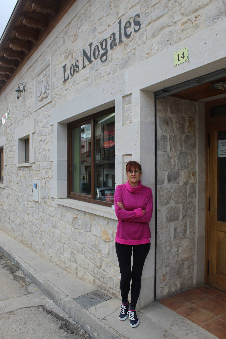 Sonia Santamaría, copropietaria y cocinera del establecimiento burgalés. 