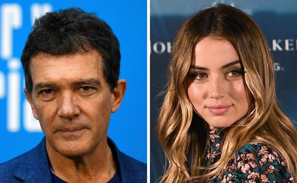 Antonio Banderas, nominado como mejor actor dramático por 'Dolor y gloria', y Ana de Armas, que aspira a la estatuilla como mejor actriz de comedia o musical por 'Puñales por la espalda'.