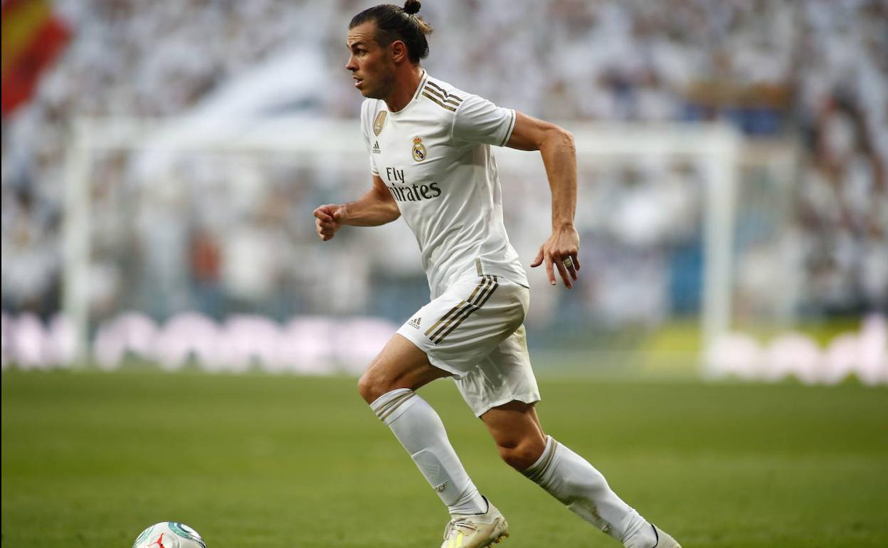 Gareth Bale, durante un partido de Liga. 