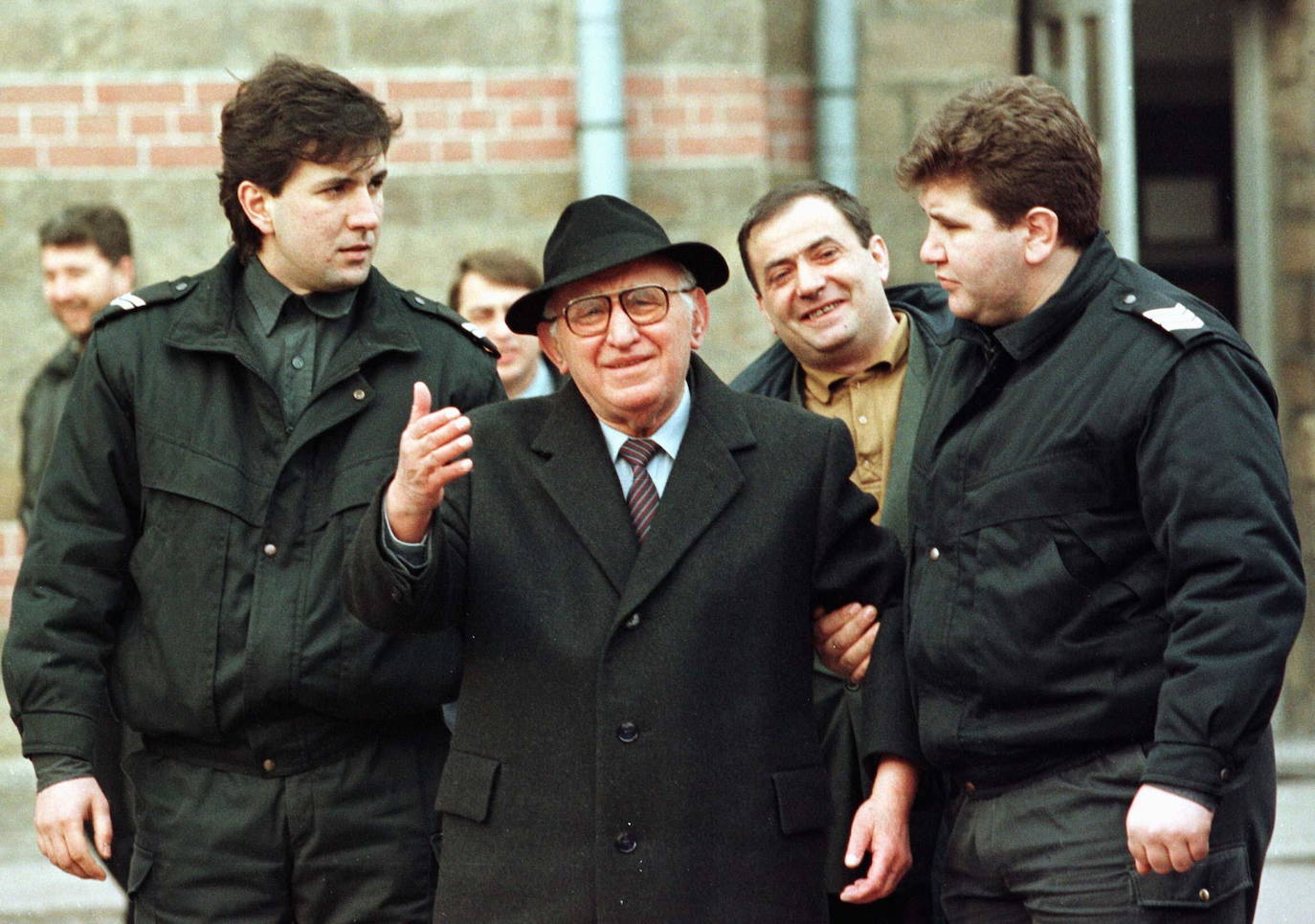 El ex presidente búlgaro Todor Zhivkov, en 1996. 