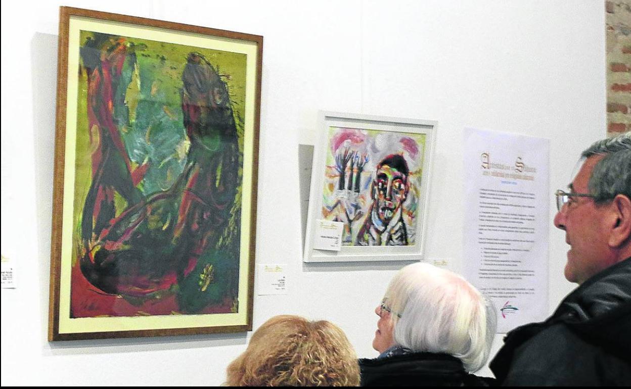 Algunas de las piezas expuestas. 