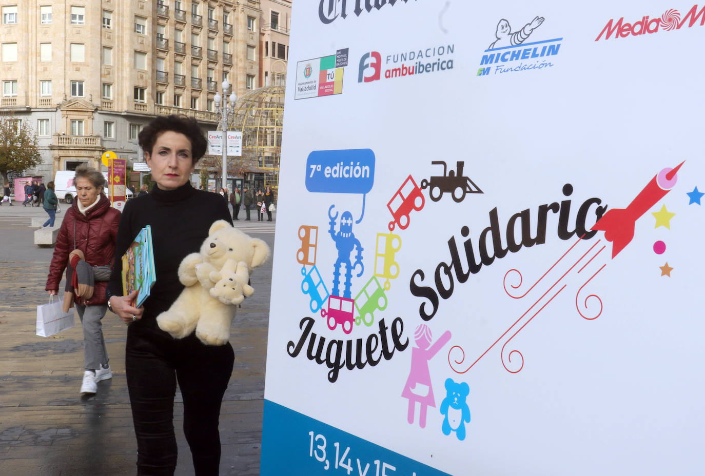 La carpa permanecerá instalada en la Plaza Zorrilla este viernes, el sábado 14 y el domingo 15, de 12:00 a 15:00 horas y de 17:00 a 20:00 horas.