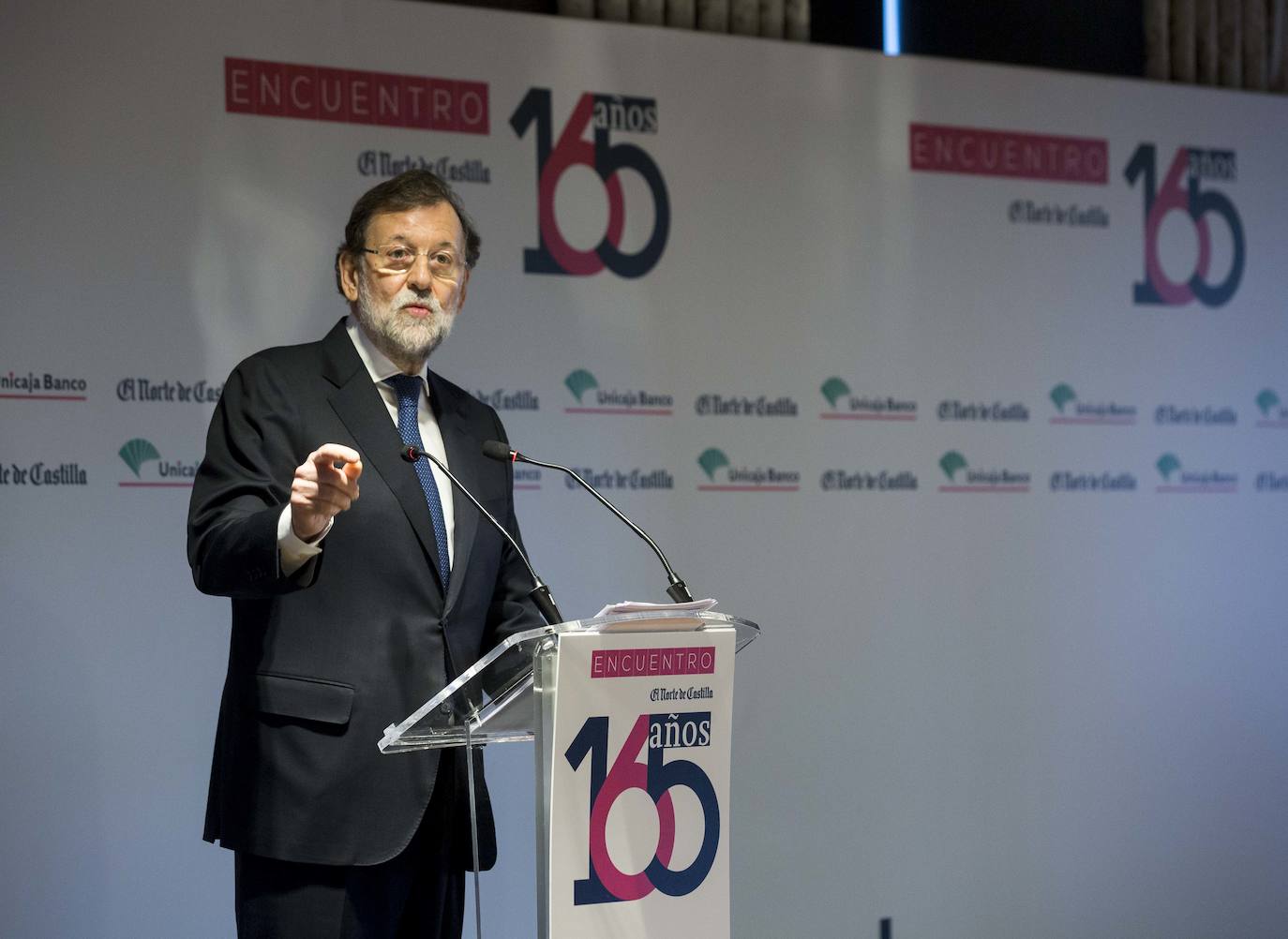 Fotos: Mariano Rajoy clausura el 165 aniversario de El Norte de Castilla