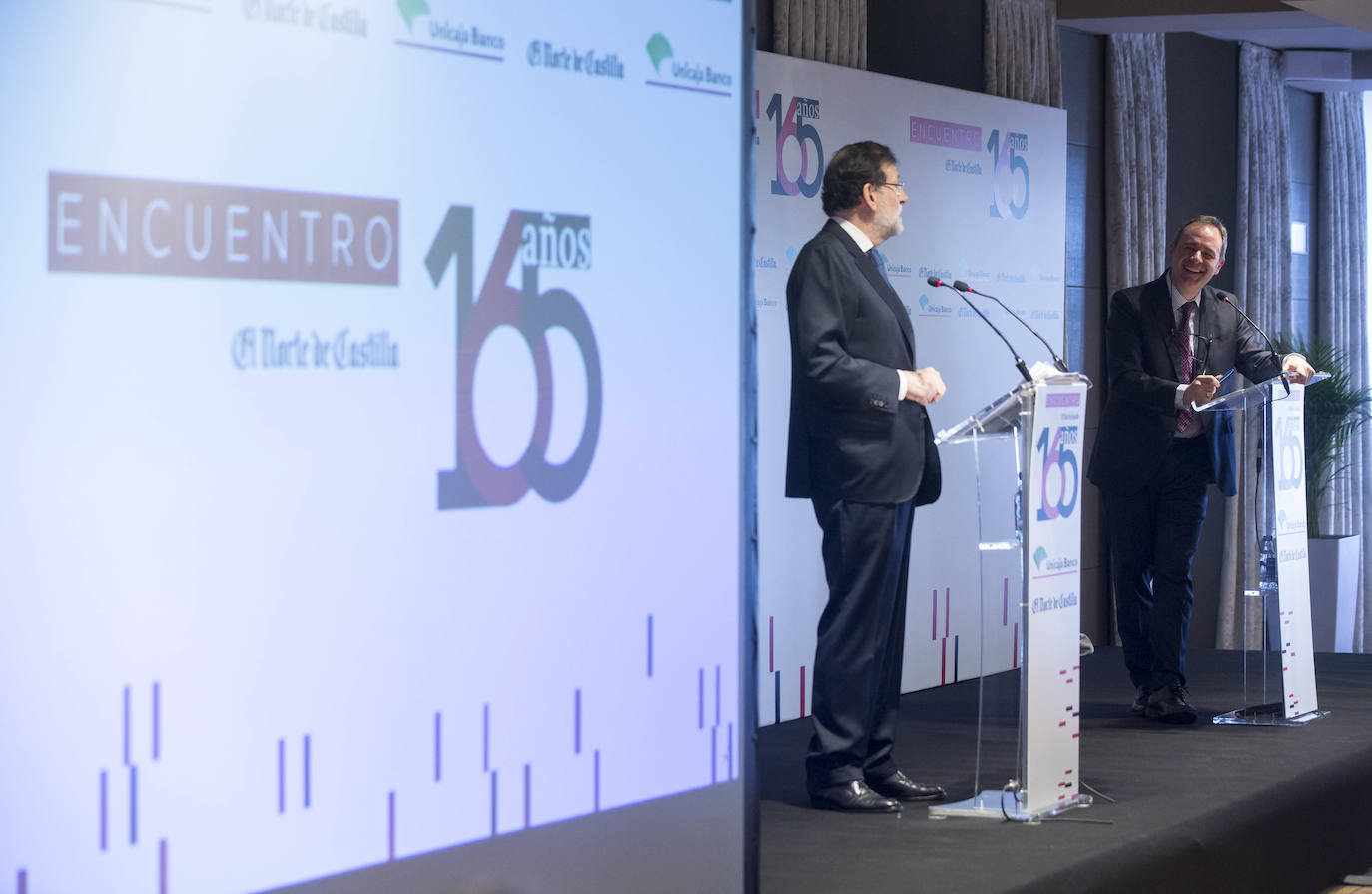 Fotos: Mariano Rajoy clausura el 165 aniversario de El Norte de Castilla