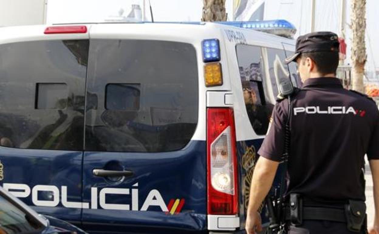 Patrulla de la Policía Nacional.