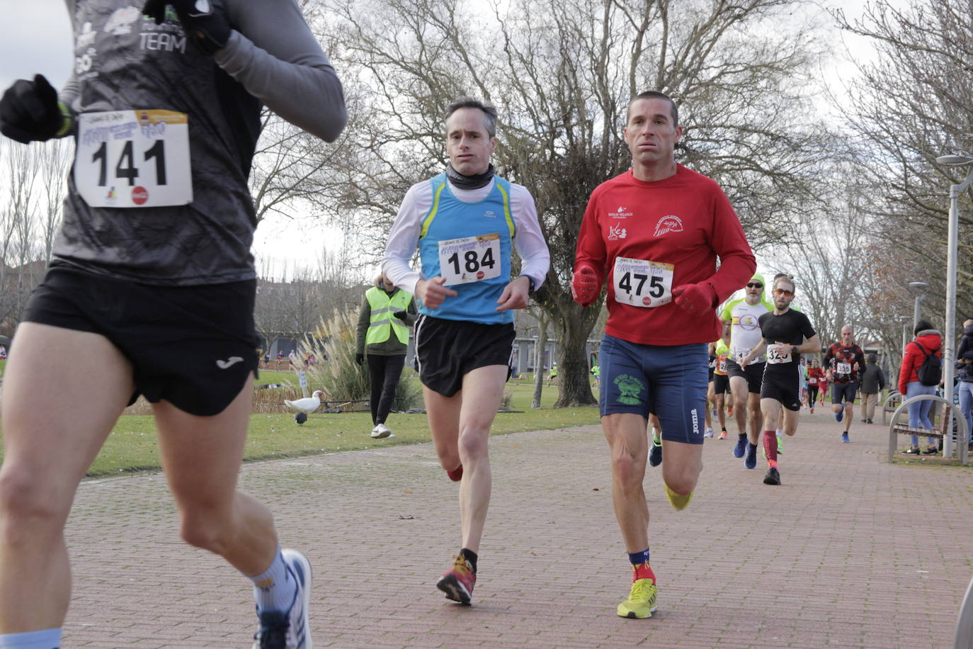 Corredores de toda la región han participado este domingo en la XXXVIII Carrera Pedestre Popular del Pavo de Laguna de Duero. El recorrido, de siete kilómetros, arrancó a las 10:30 horas desde las inmediaciones del polideportivo y discurrió por la avenida La Laguna, las calles Cea y Pisuerga y las Avenidas Juan de Austria y Las Salinas. 