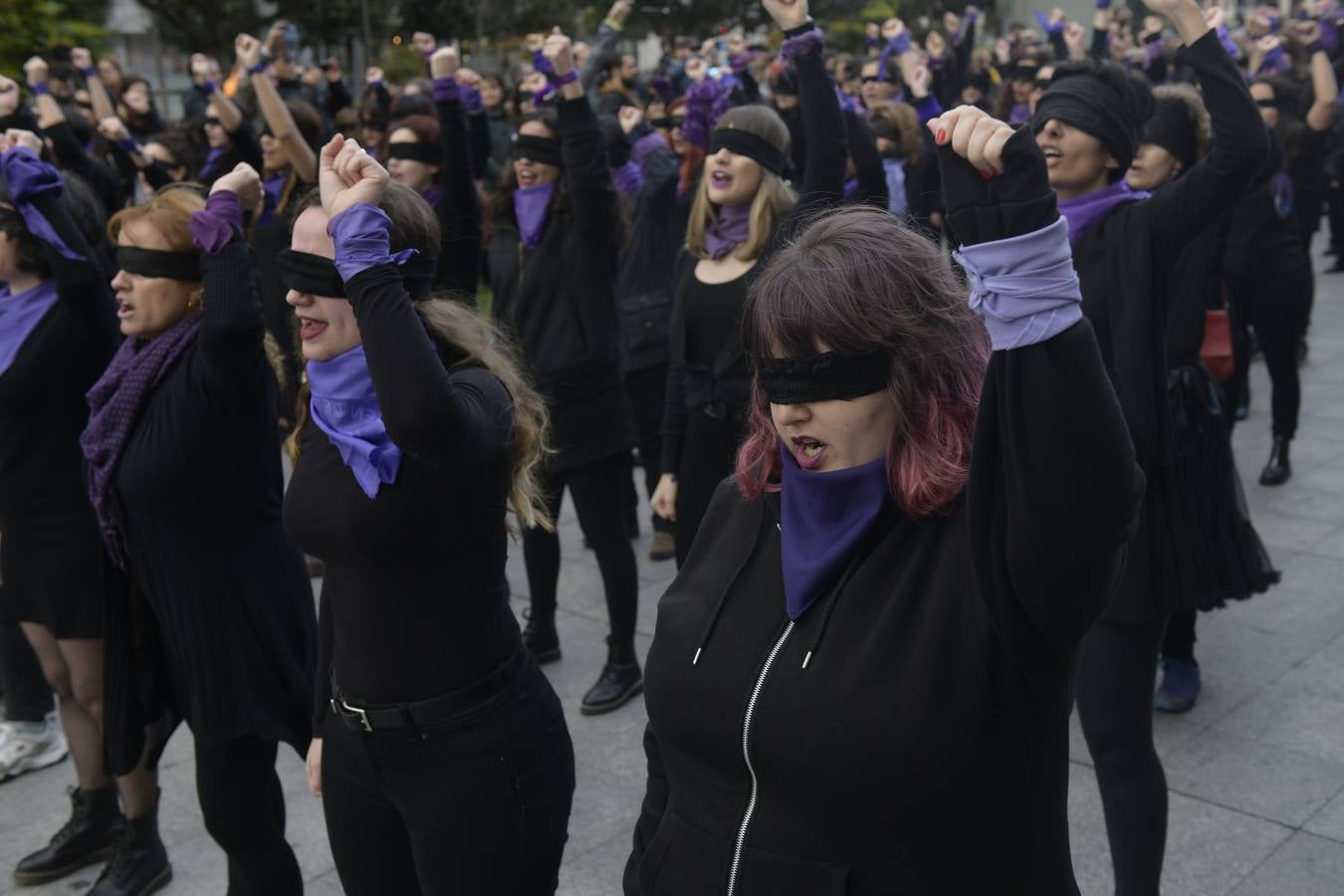 Fotos: &#039;El violador eres tú&#039;: El himno feminista de Chile llega a Valladolid