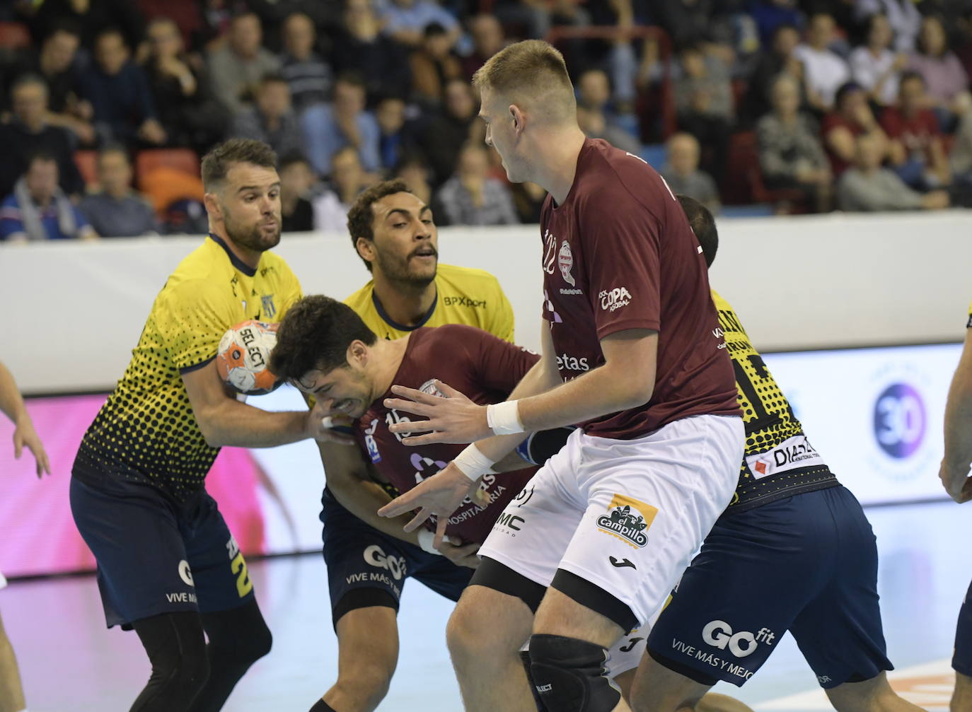 El equipo de Óscar Ollero no pudo sino caer en la clasificación para la final de la Copa Asobal. 