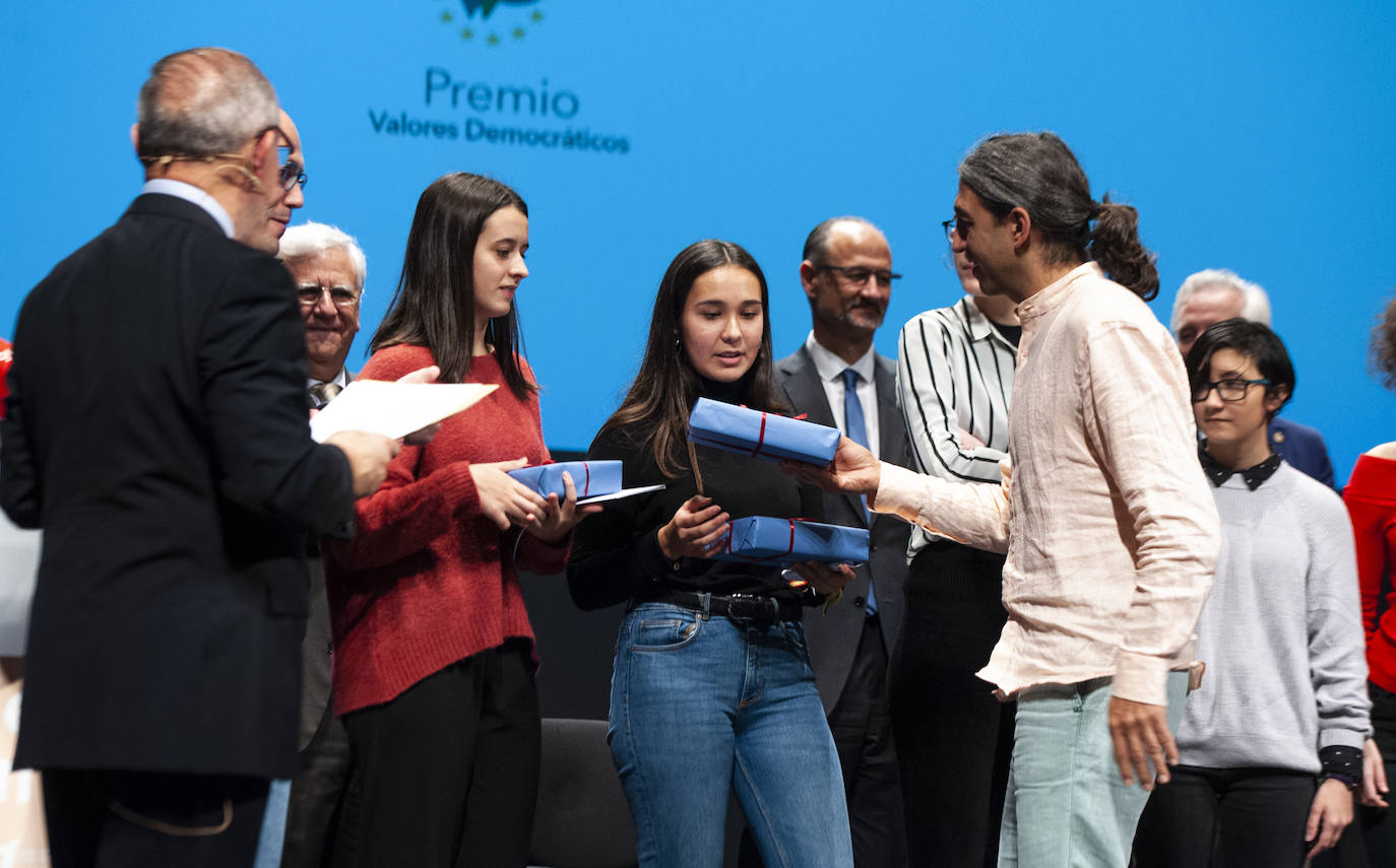 Entrega de los premios Valores Democráticos 2019 