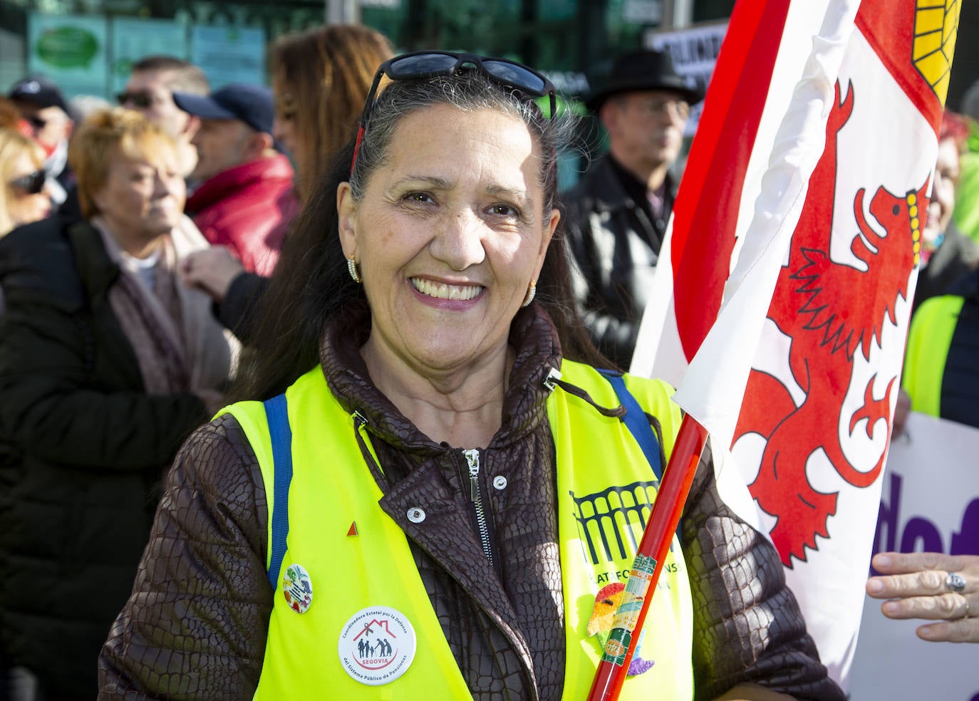 Fotos: Manifestación por las pensiones en Valladolid