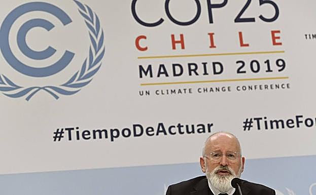 Frans Timmermans, vicepresidente de la Comisión Europea. 