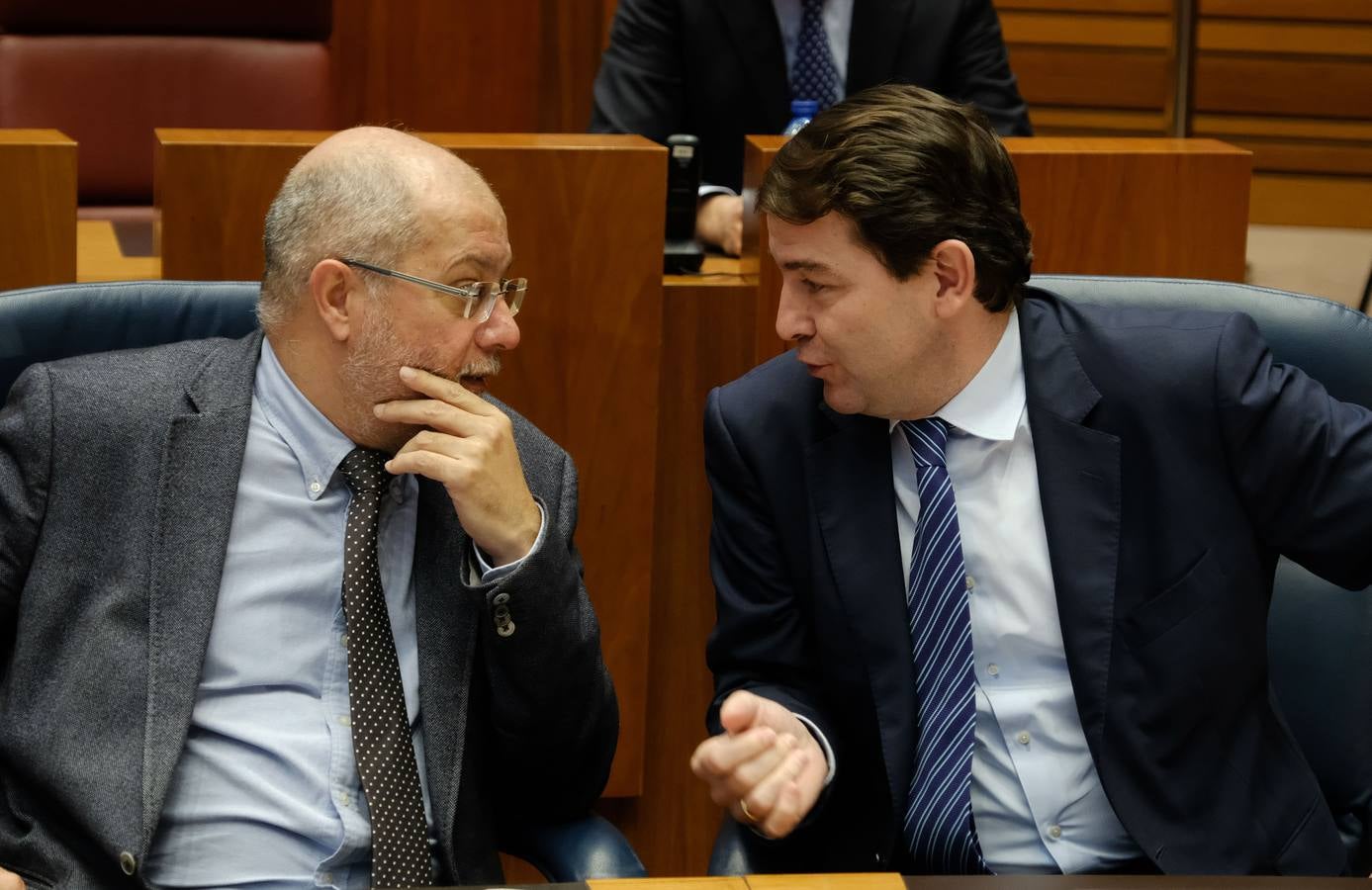 El presidente de la Junta, Alfonso Fernández Mañueco, propuso un decálogo para que Castilla y León abandere la lucha contra el cambio climático en España