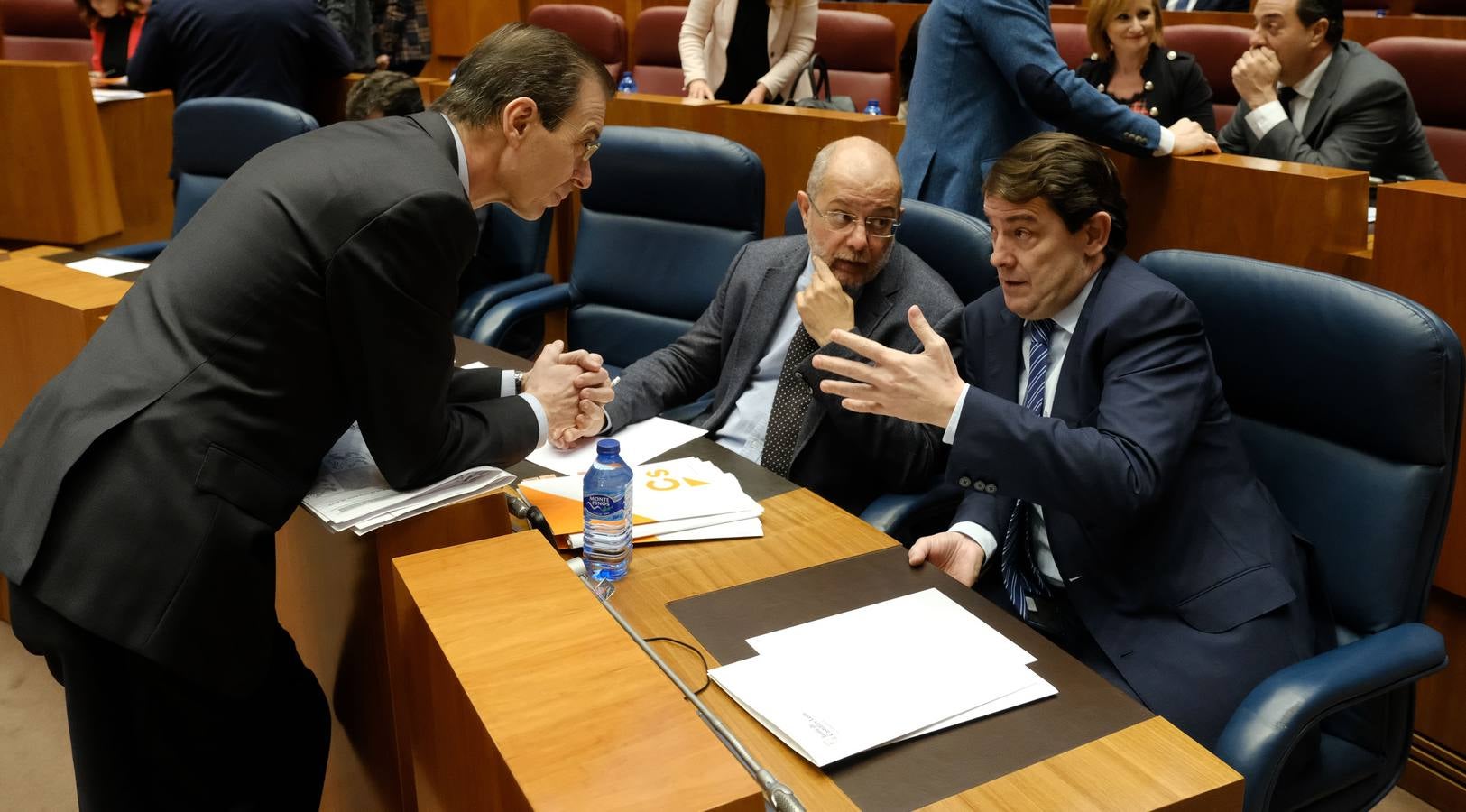 El presidente de la Junta, Alfonso Fernández Mañueco, propuso un decálogo para que Castilla y León abandere la lucha contra el cambio climático en España