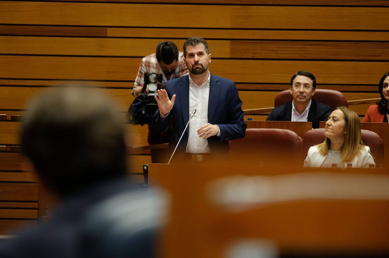 El presidente de la Junta, Alfonso Fernández Mañueco, propuso un decálogo para que Castilla y León abandere la lucha contra el cambio climático en España