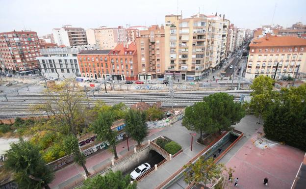 Túnel actual entre la avenida de Segovia y la calle Labradores. 