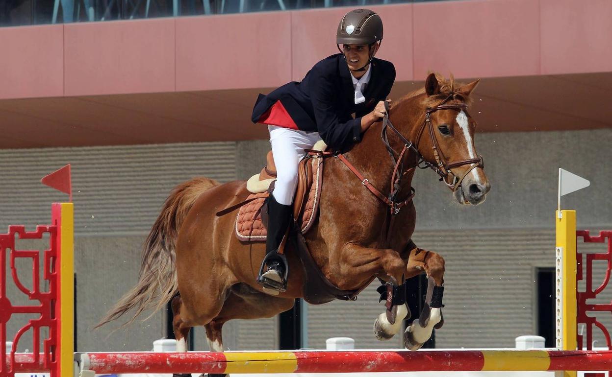 Momento de un anterior campeonato de España de ponis en el Centro Ecuestre de Segovia.