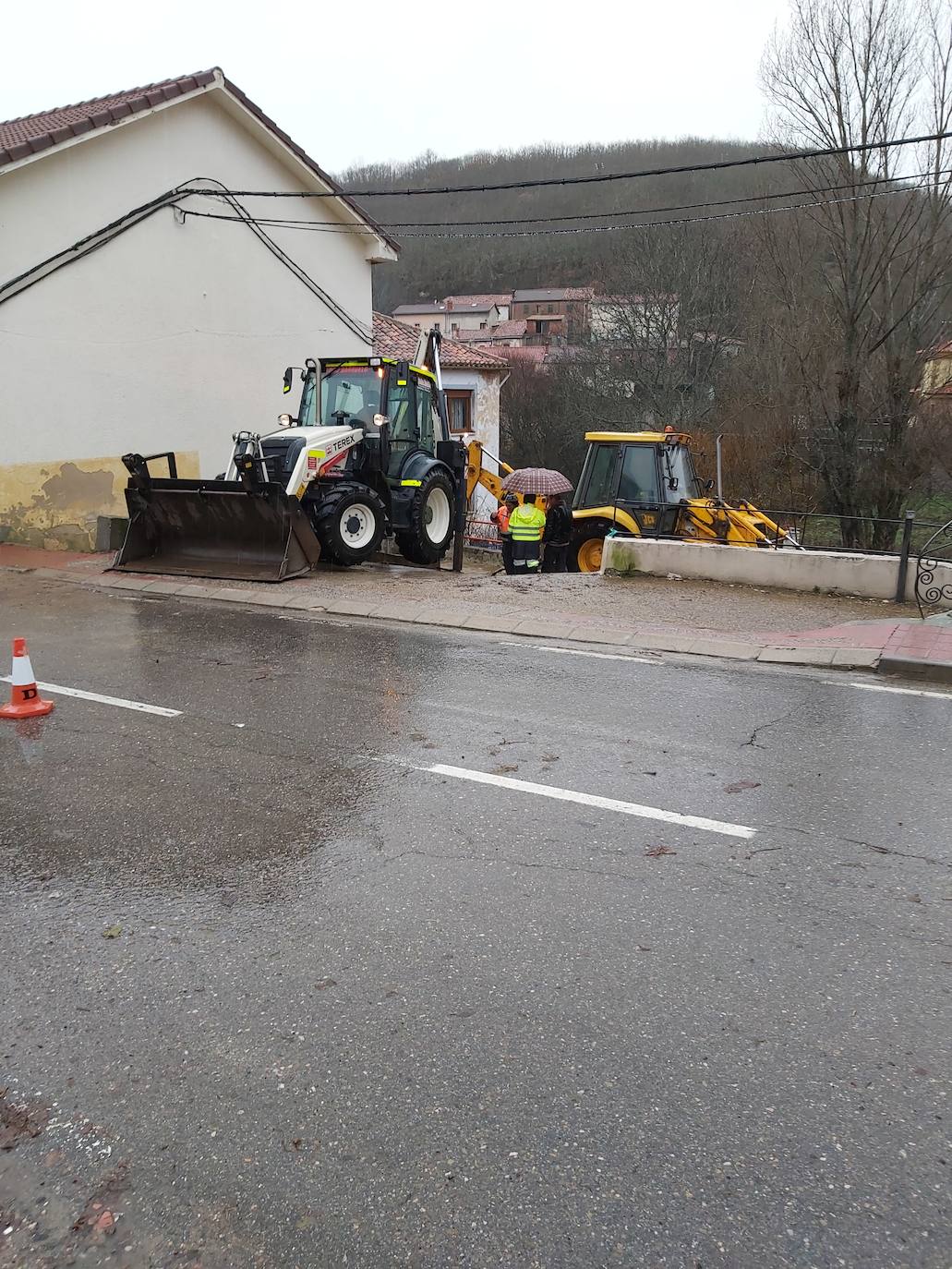 La zona norte de Palencia trata de recuperar la normalidad tras las inundaciones. 