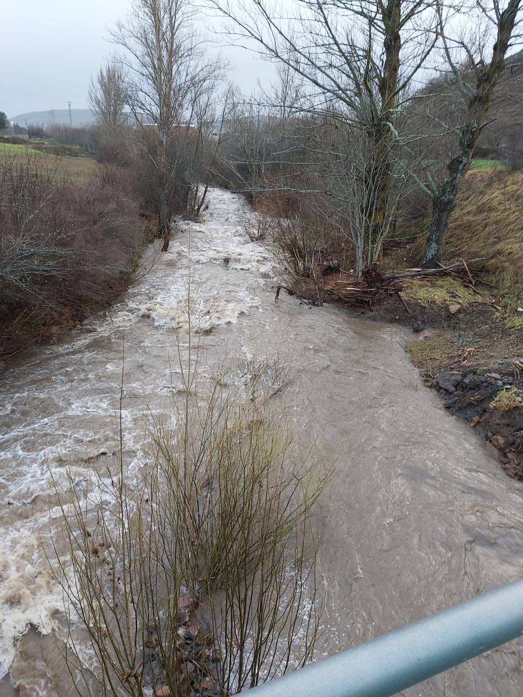 La zona norte de Palencia trata de recuperar la normalidad tras las inundaciones. 