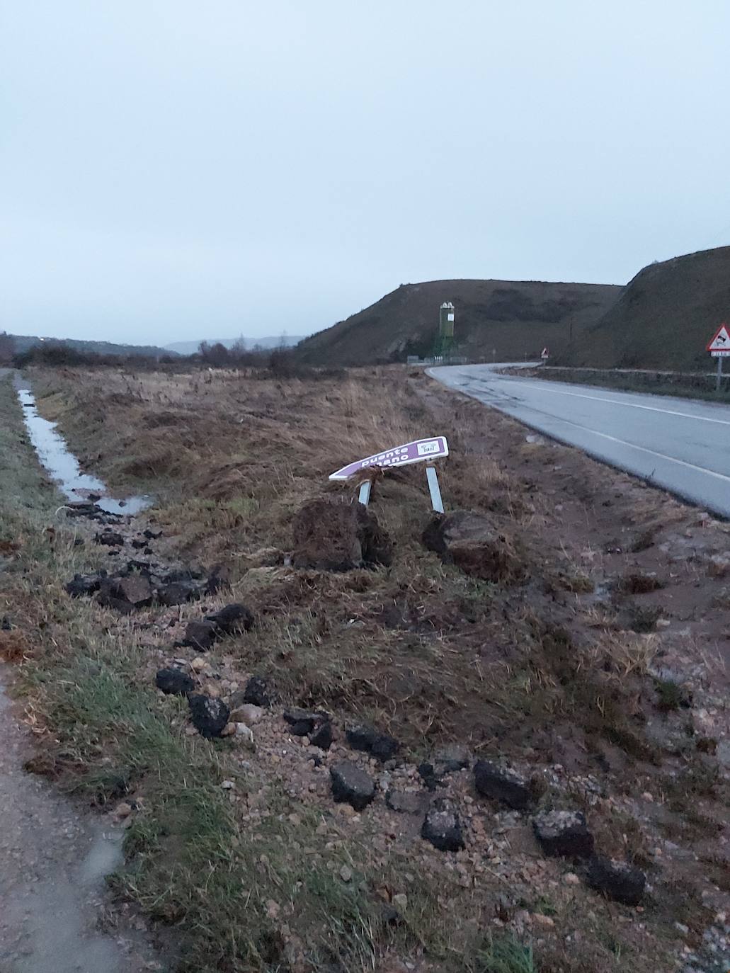 La zona norte de Palencia trata de recuperar la normalidad tras las inundaciones. 