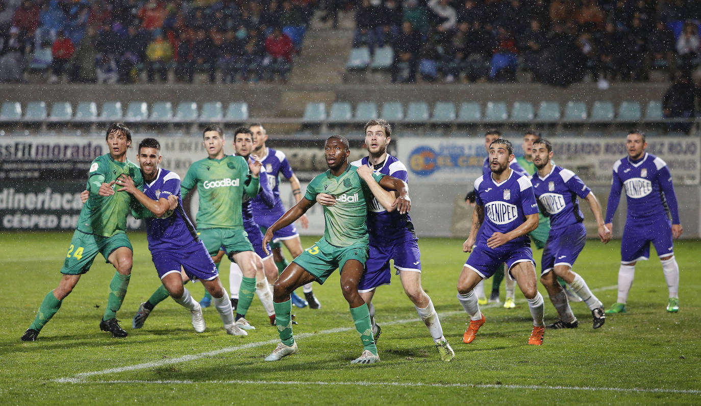 Partido de la copa del Rey en la Balastera. 