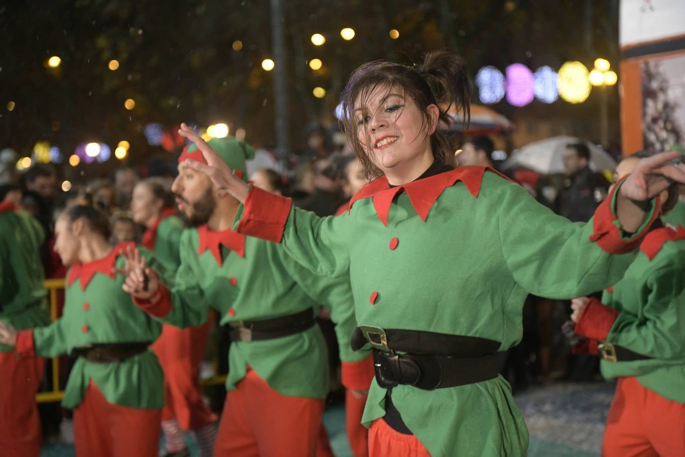 Fotos: Papá Noel y sus elfos llegan a El Corte Inglés del Paseo de Zorrilla