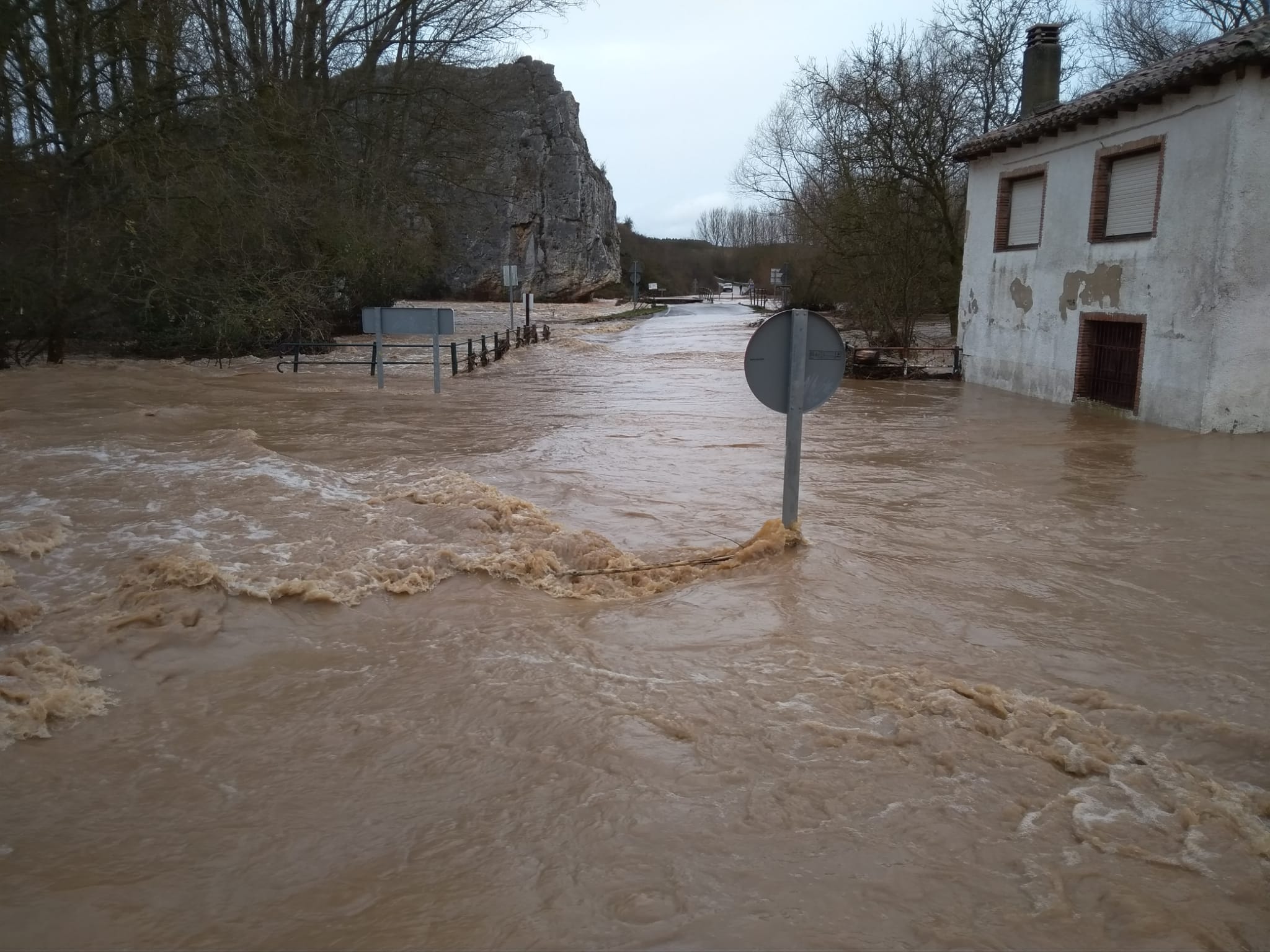 Fotos: El temporal &#039;Elsa&#039; azota al norte de Palencia