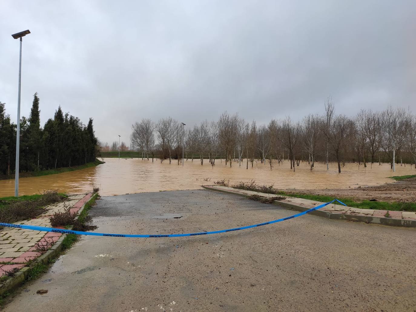 Las inundaciones de la provincia