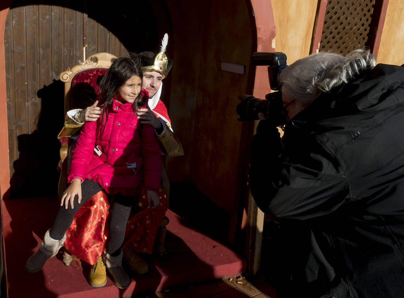 Este sábado día 21 de diciembre el paje de sus majestades comenzó a recoger los deseos de los más pequeños y estará en la Plaza Mayor hasta el próximo 5 de enero