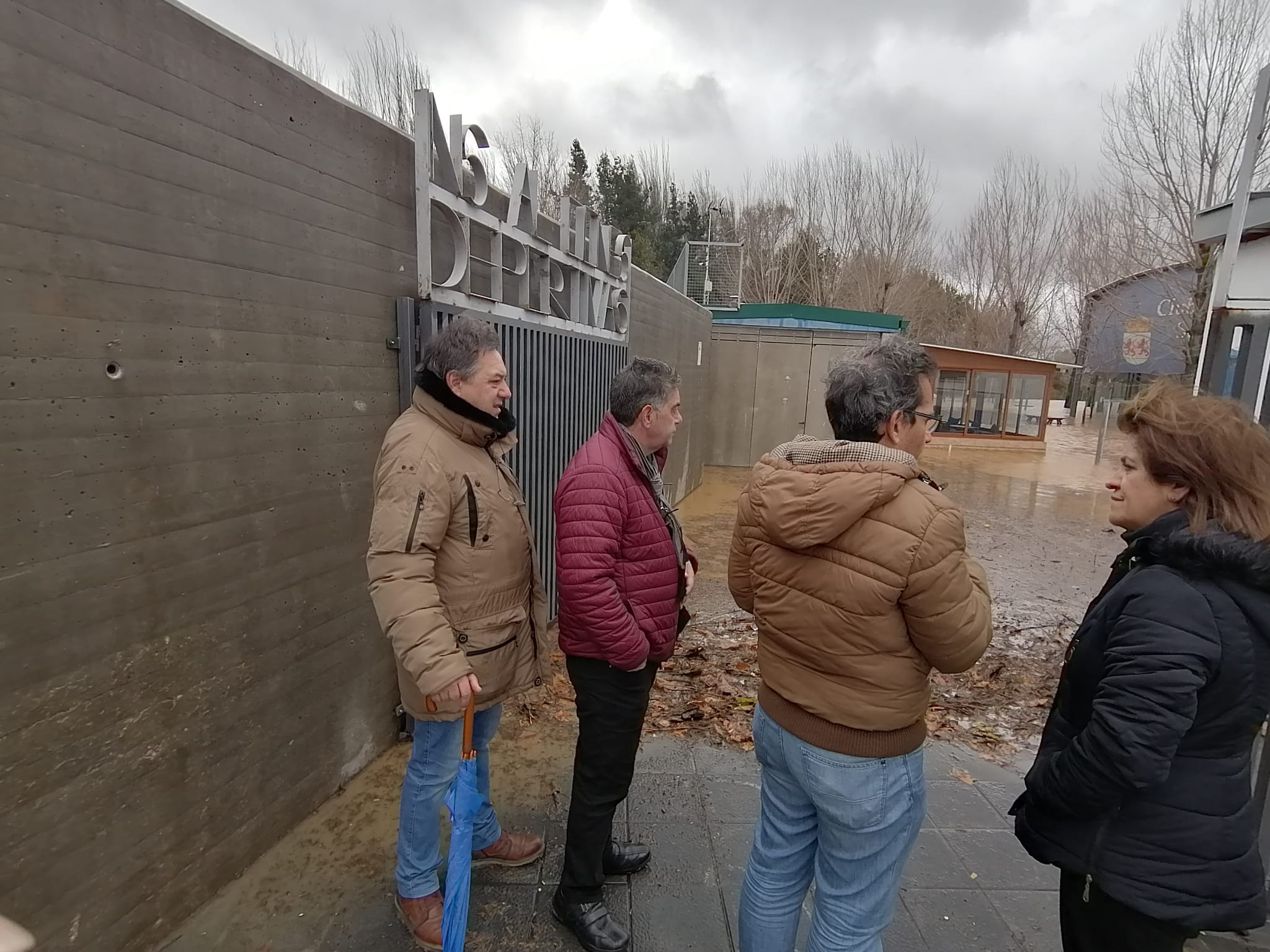 El Pisuerga a su paso por Santovenia.