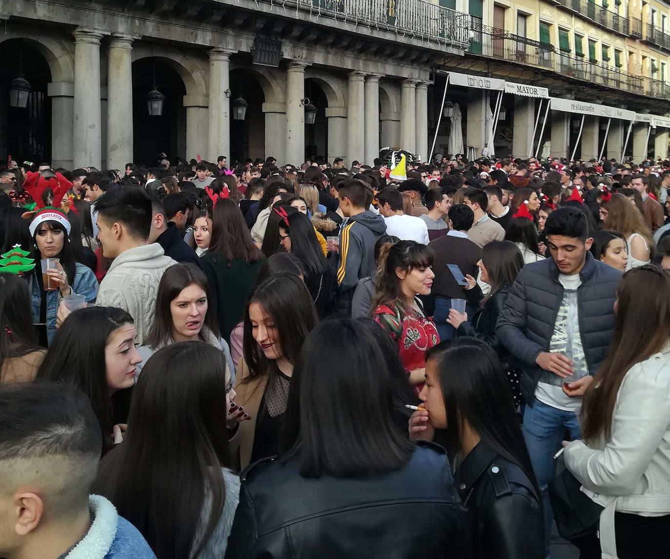 Celebración de la «Tardebuena» en Segovia 