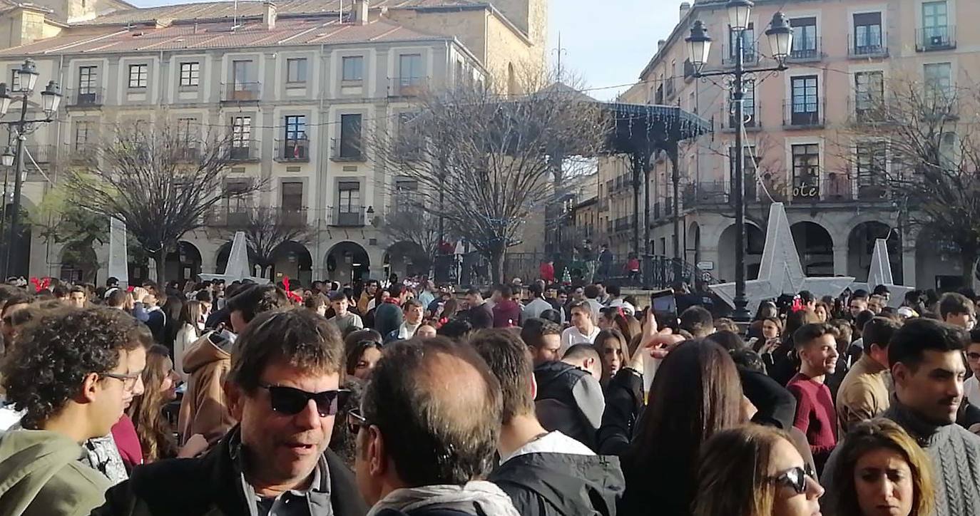 Celebración de la «Tardebuena» en Segovia 