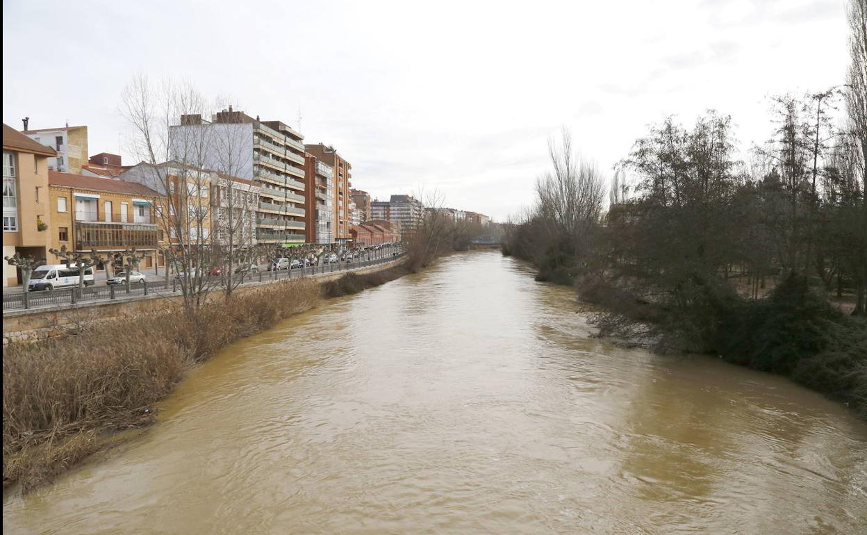 Se reducen las alertas, aunque se mantiene la alarma en el Carrión a su paso por Celadilla del Río