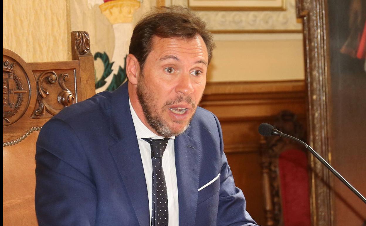 El alcalde de Valladolid, Óscar Puente.